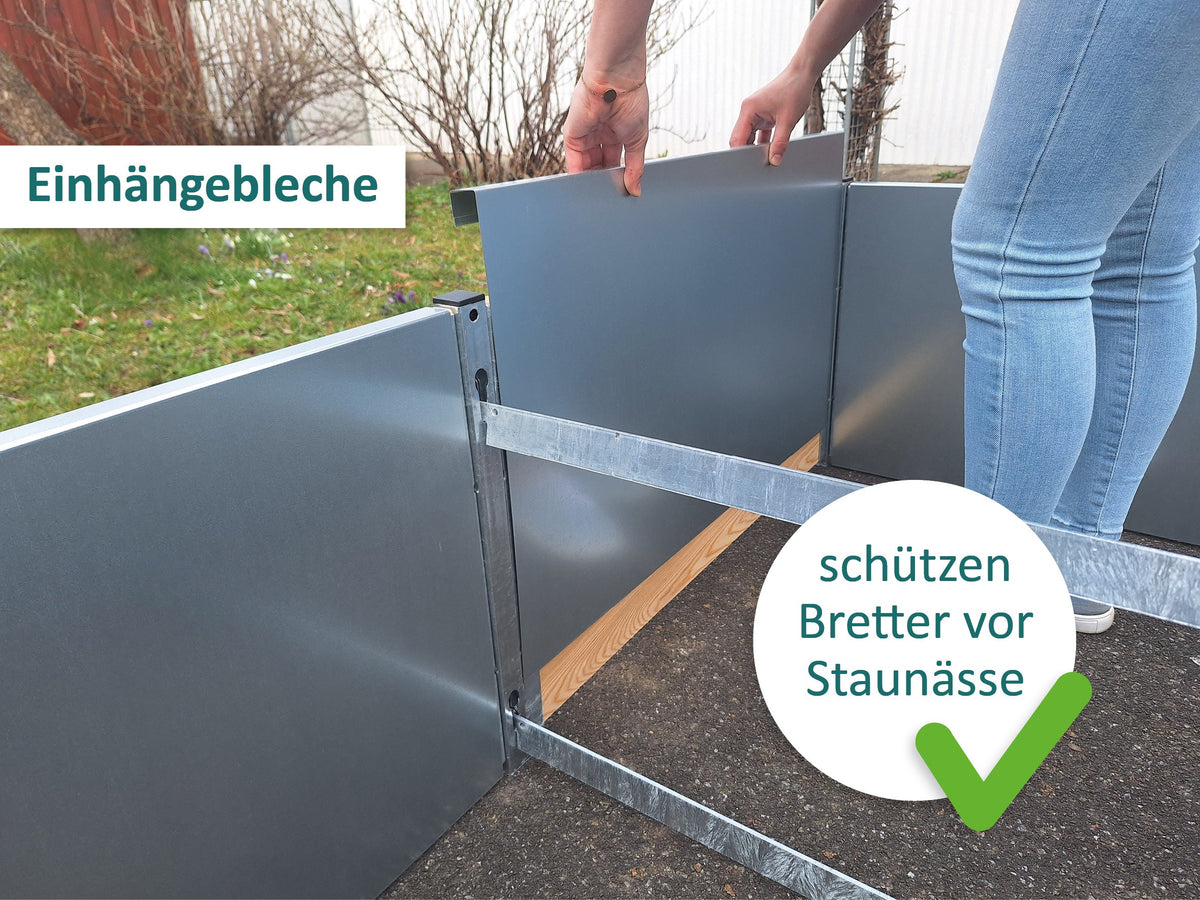 Tomatenhochbeet U-Form | Höhe: 46 cm
