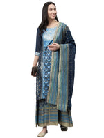 Women Viscose Rayon Kurta Skirt Set in Munich