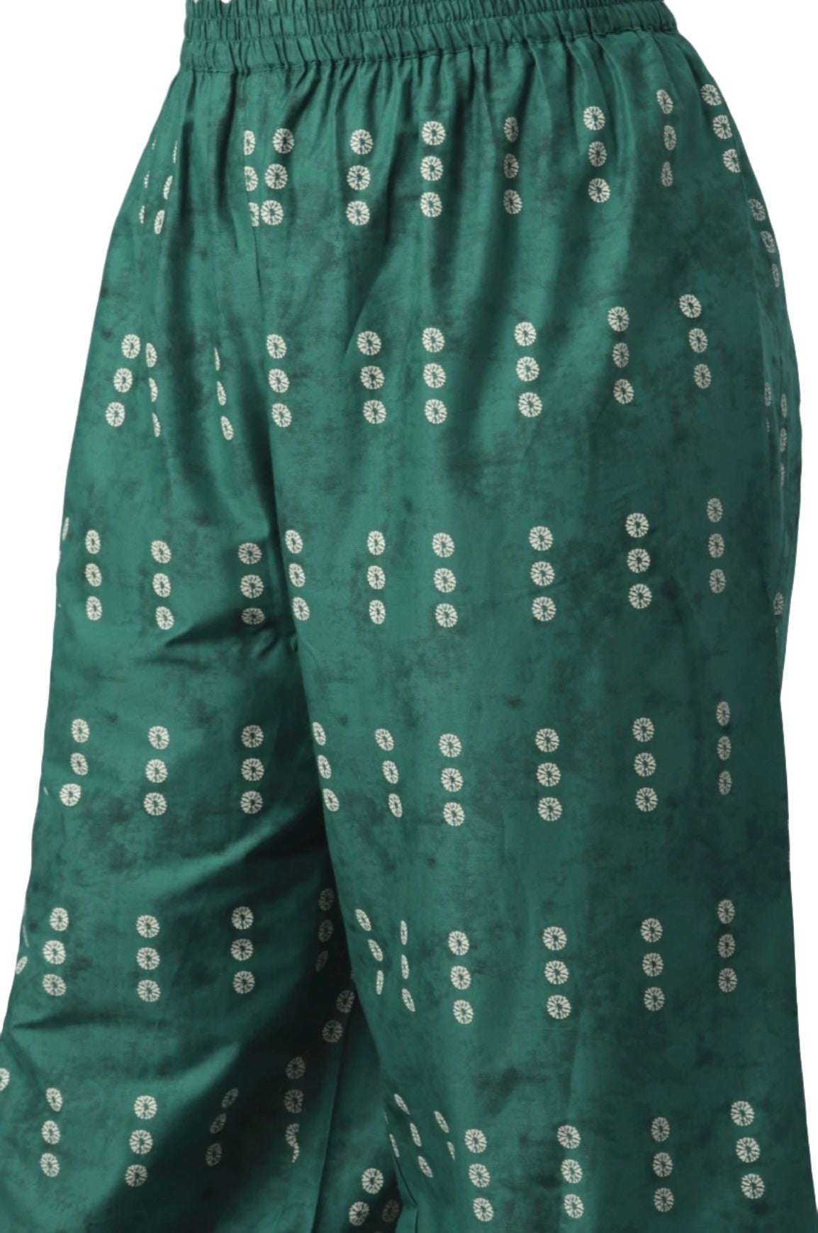 Women Cotton Blend Kurta Palazzo Set in Germany
