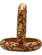 Meenakari Bangles Set of 2 in Germany(Red)