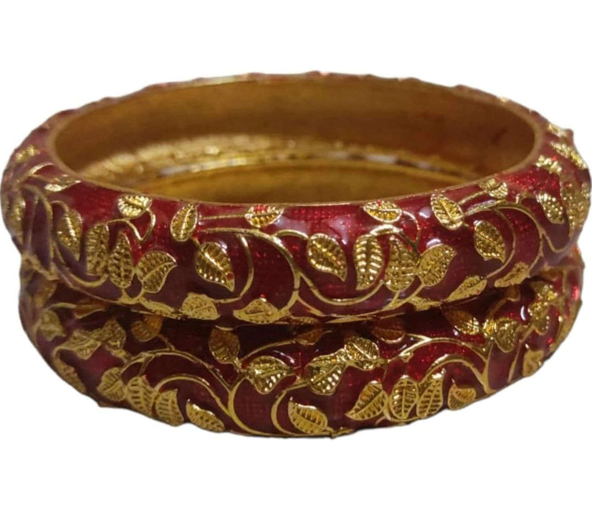 Meenakari Bangles Set of 2 in Germany(Red) Namma Markt