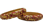 Meenakari Bangles Set of 2 in Germany(Red) Namma Markt