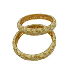 Meenakari Bangles Set of 2 in Germany(Golden)