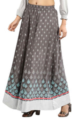 Grey Printed Skirt in Berlin