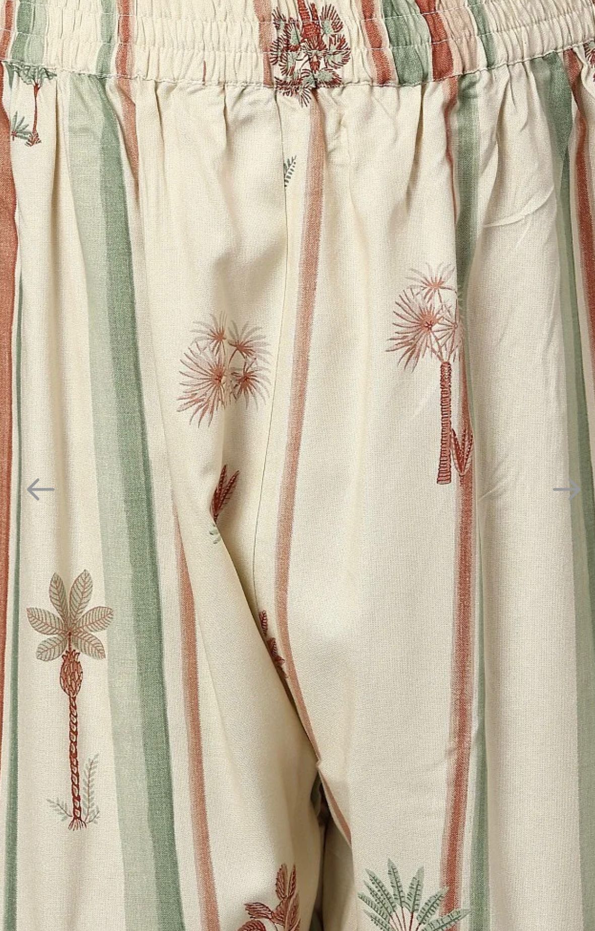Embroidered kurta With Printed Pants And Dupatta in Paris
