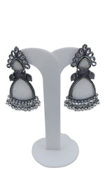 Classic Artificial Stones Studded Drop Earrings in Paris