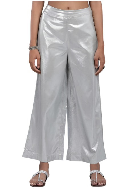 Silver Glitter Pants in Germany