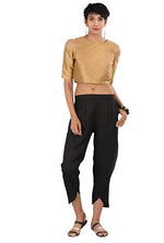 Women Regular Fit Black Polycotton Trousers in Berlin