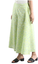 Green Printed Culottes in Essen