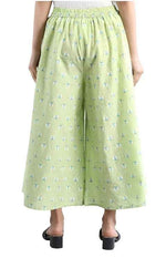 Green Printed Culottes in Essen