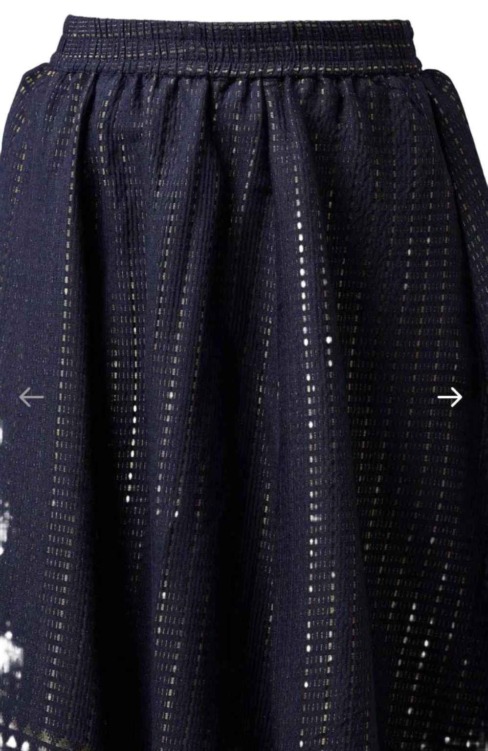 Navy Printed Skirt in Berlin