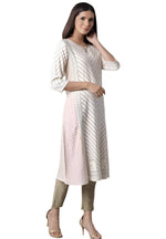 Women Floral Print Viscose Rayon A-line Kurta in Germany
