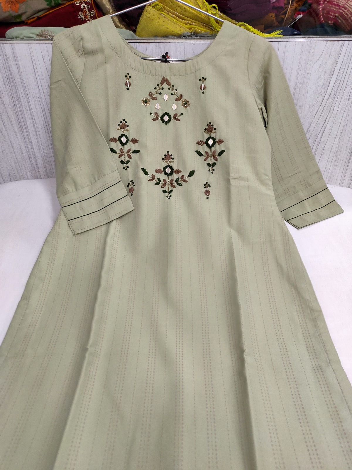 Pure cotton embroidery Kurta in Germany