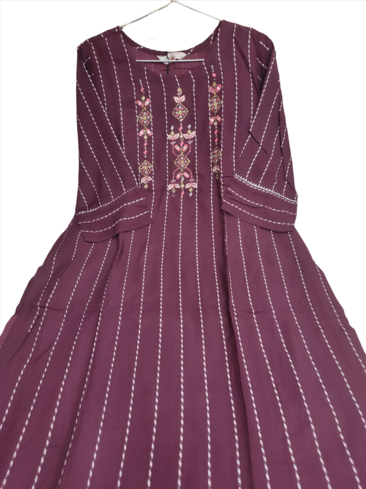Pure cotton embroidery thread work kurta in Munich