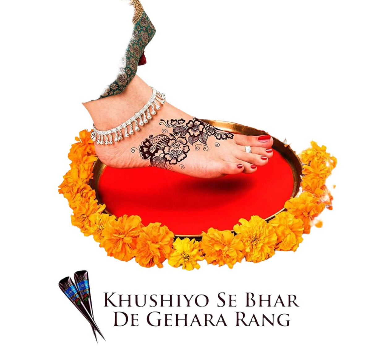 Kaveri Henna cone in Berlin