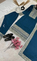 Chinnon Silk Embroidery Suit in Germany