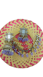 Mirror work Earrings & Maang Tikka set in Germany