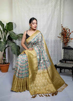 Multicolor Embroidered Silk Sarees in Munich