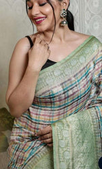 Multicolor Embroidered Silk Sarees in Munich