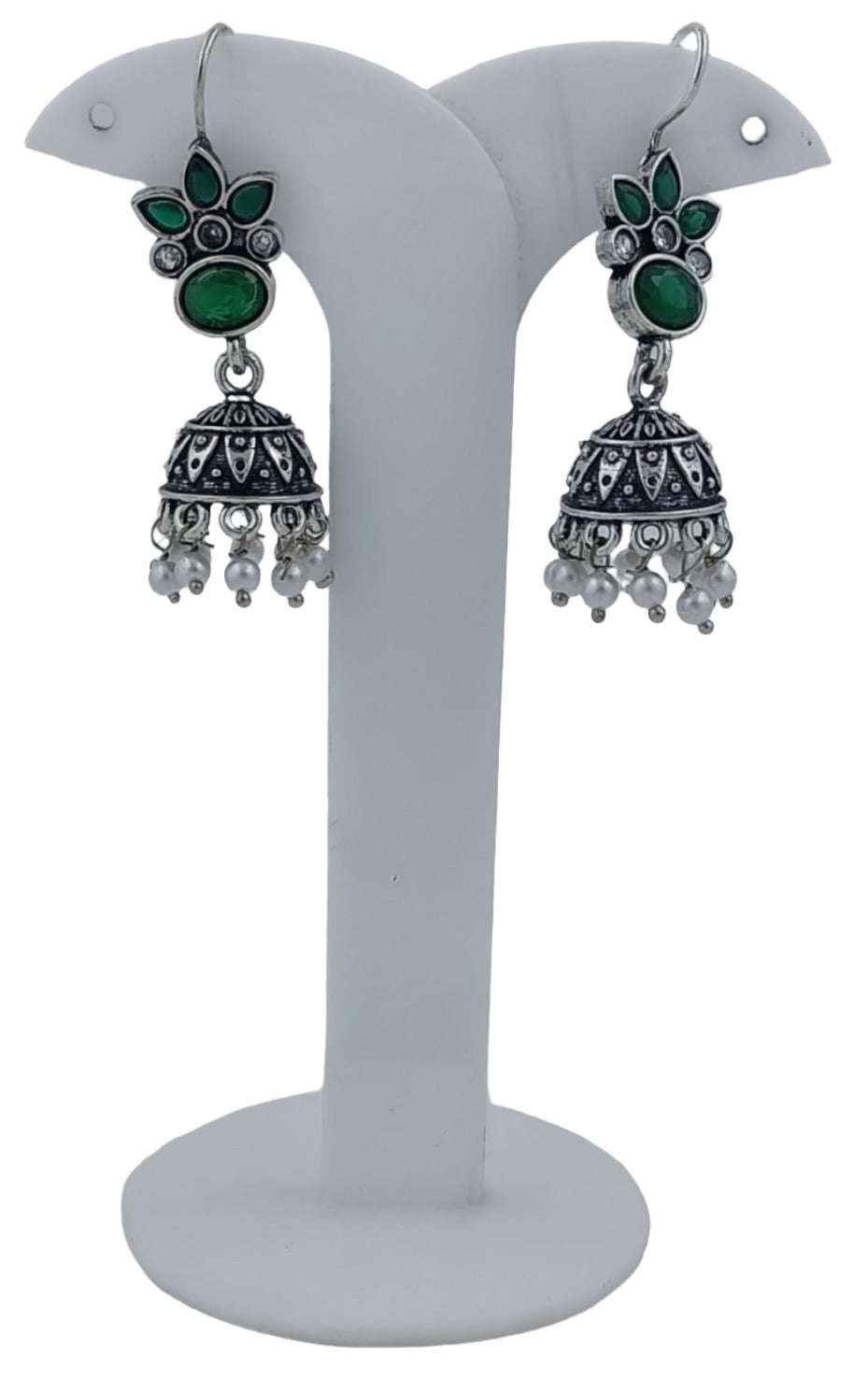Tribal jhumka earrings in Germany