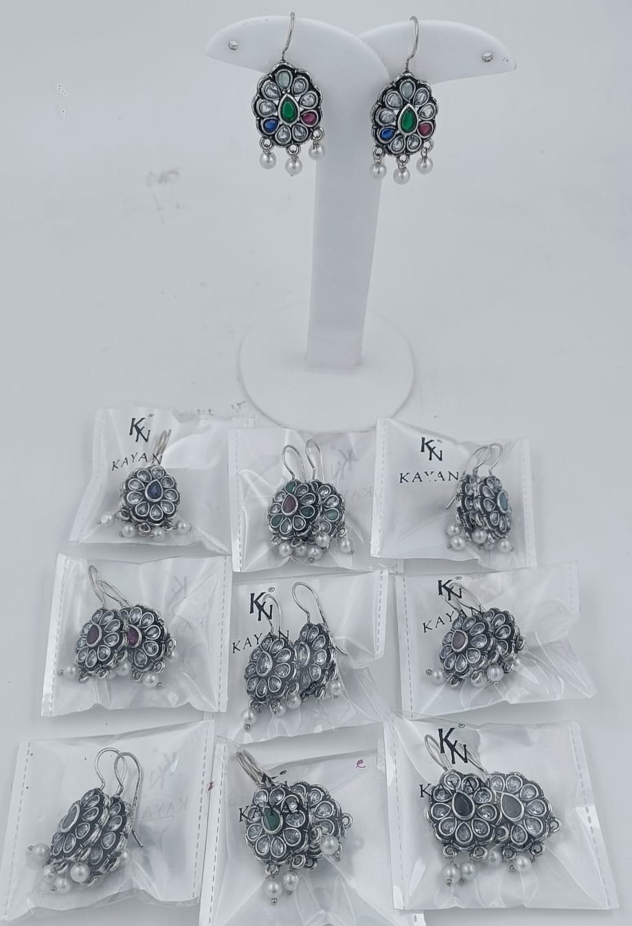 Studded Circular Studs Alloy Stud Earring in Berlin