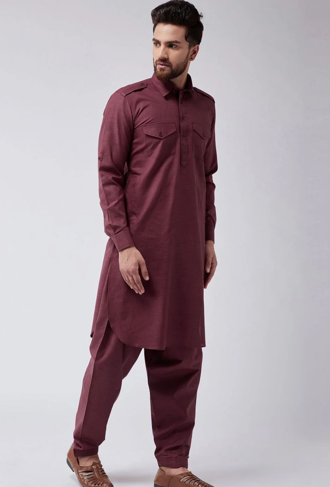 Mens Pathani Kurta Set in Germany