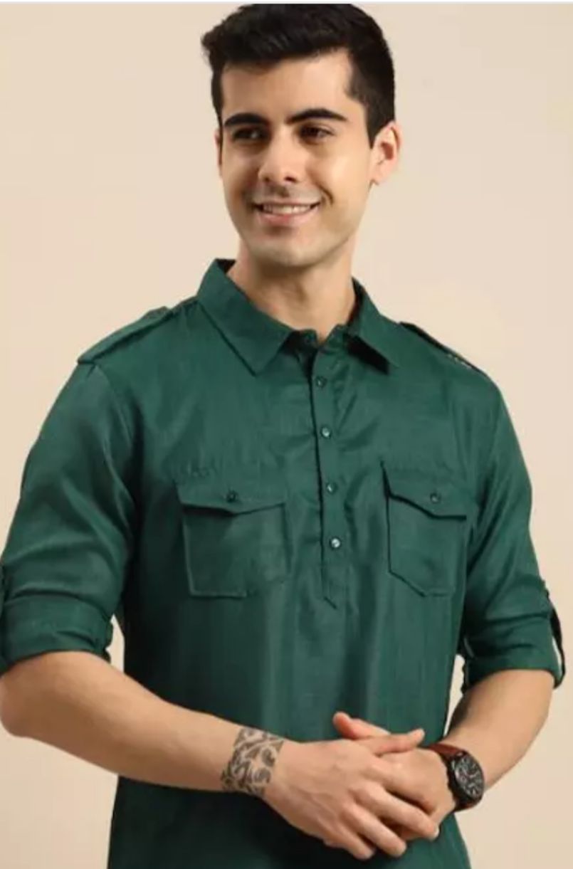 Mens Pathani Kurta Set in Germany