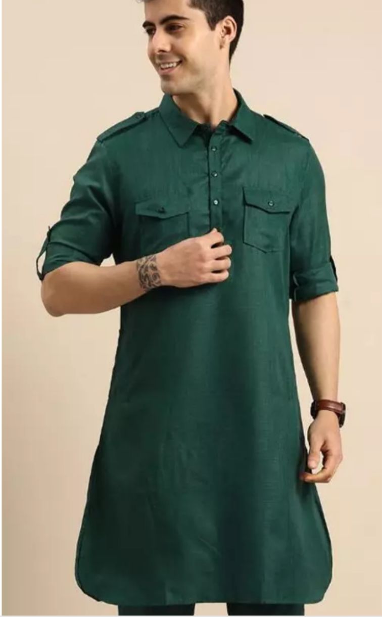 Mens Pathani Kurta Set in Germany