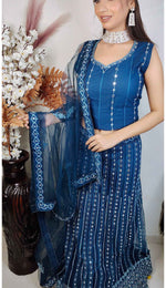 Partywear complete stitched Lehenga Choli set in Germany