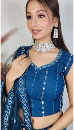 Partywear complete stitched Lehenga Choli set in Germany