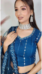 Partywear complete stitched Lehenga Choli set in Germany