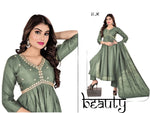 Gotta Patti kurta with Trousers and Dupatta Set