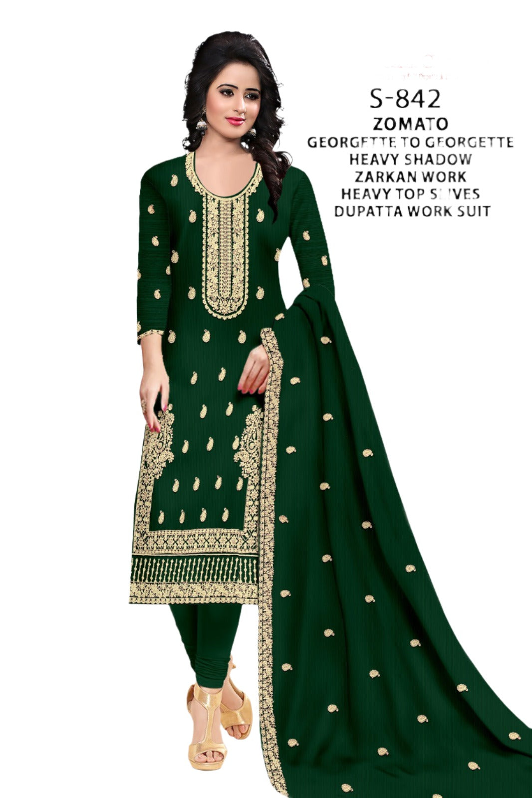 Georgette Heavy Zarkan Works Suit in Berlin