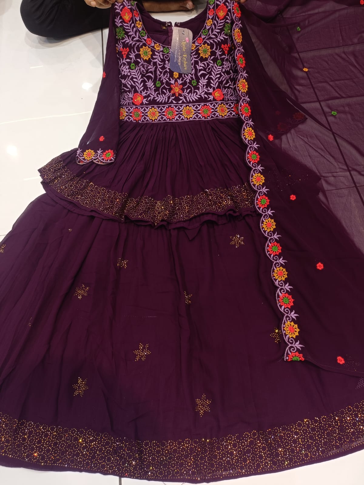 Girls  Floral Georgette dress in Berlin