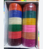 Glossy Beauty Alloy Velvet bangles (1 Set Of 12 Bangles) in Germany