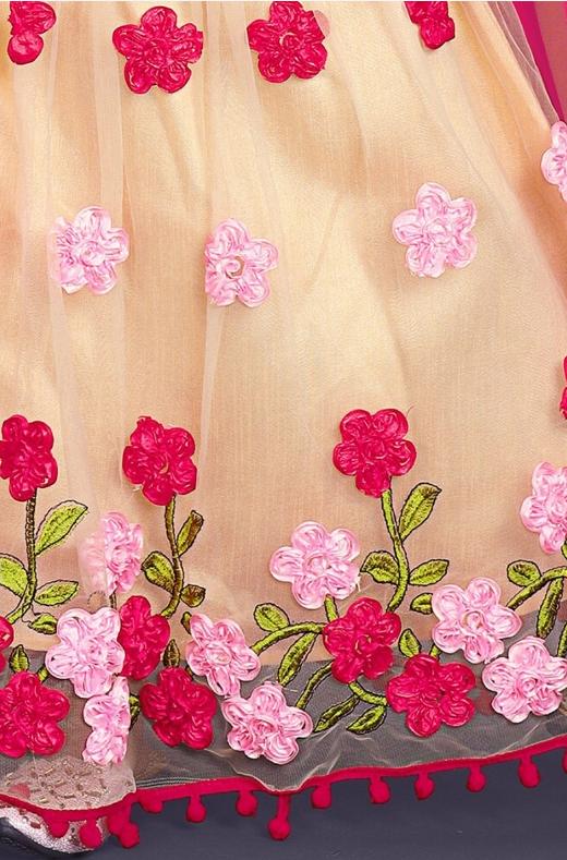 Girls  Thread Work Ready to Wear Lehenga & Blouse With Dupatta in Berlin