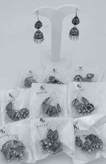 Oxidized Silver Jhumka  Earring in Berlin Namma Markt