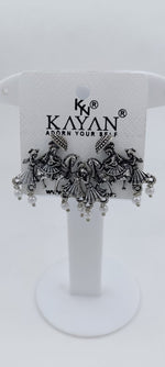 Silver Oxidised Earrings in Berlin