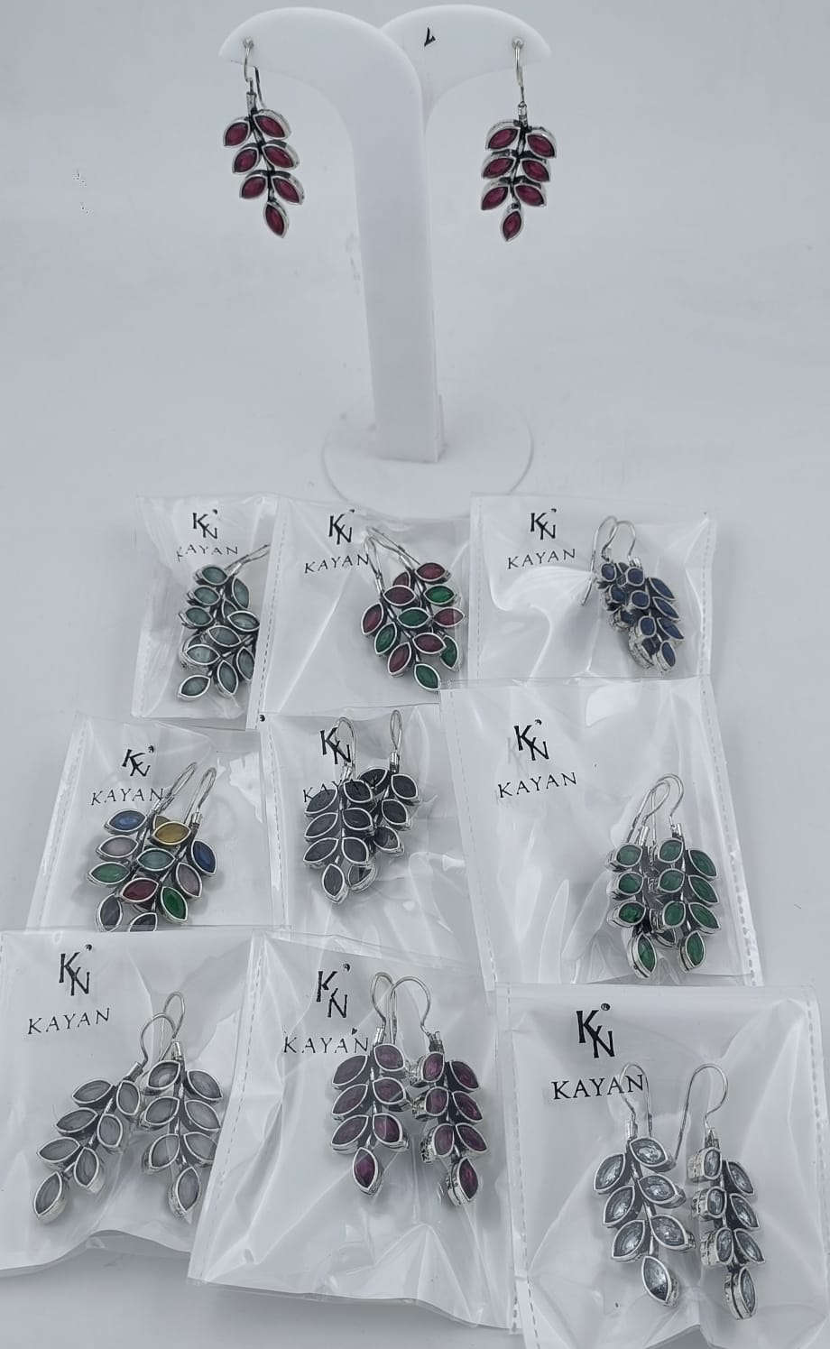 Leaf Brass Earrings in Germany
