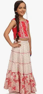 Girls Cotton Lehanga choli Set For Girls in Germany