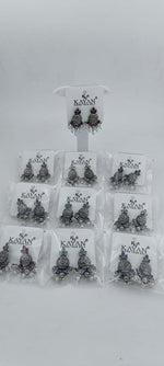 Women's Latest Design Monalisa Stone Earrings