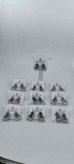 Camel German silver Earrings in Munich