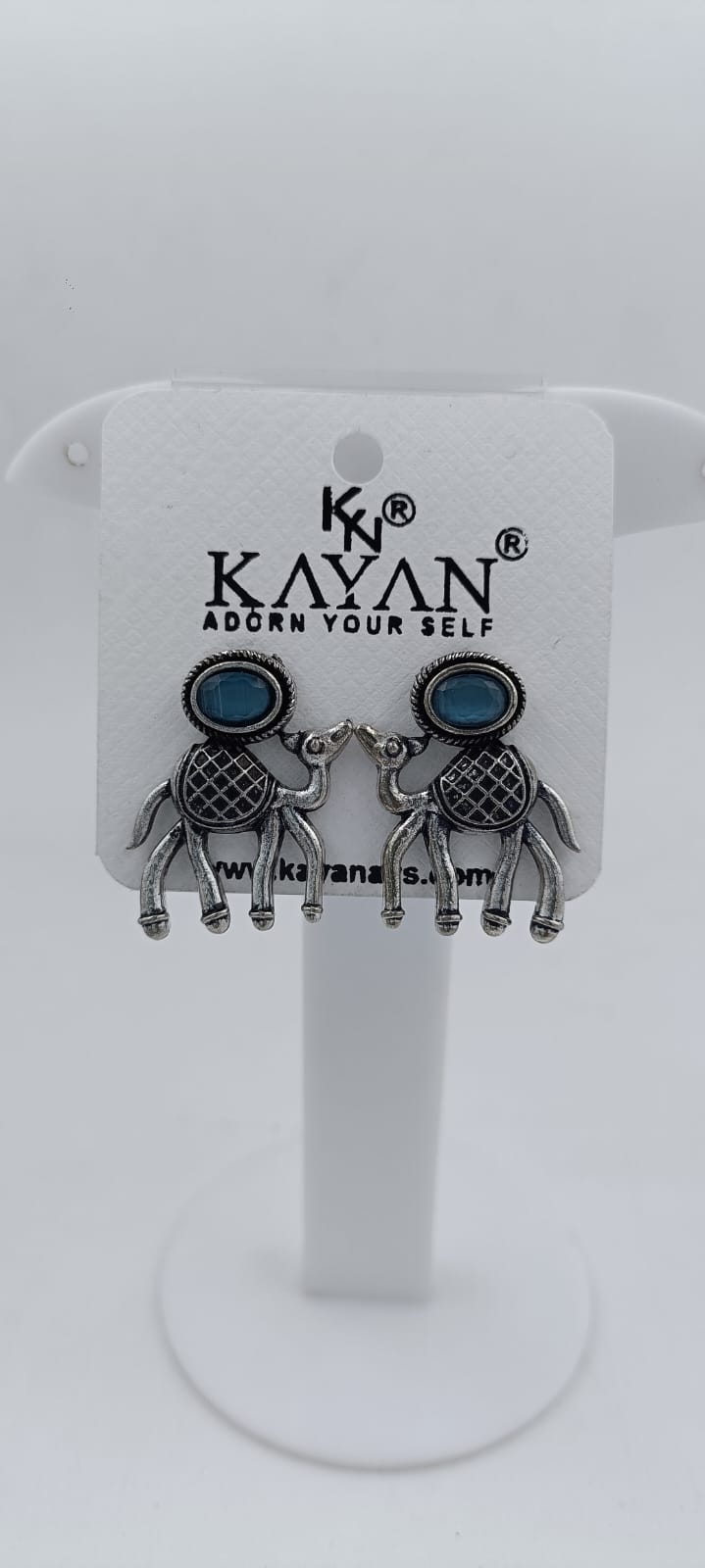 Camel German silver Earrings in Munich