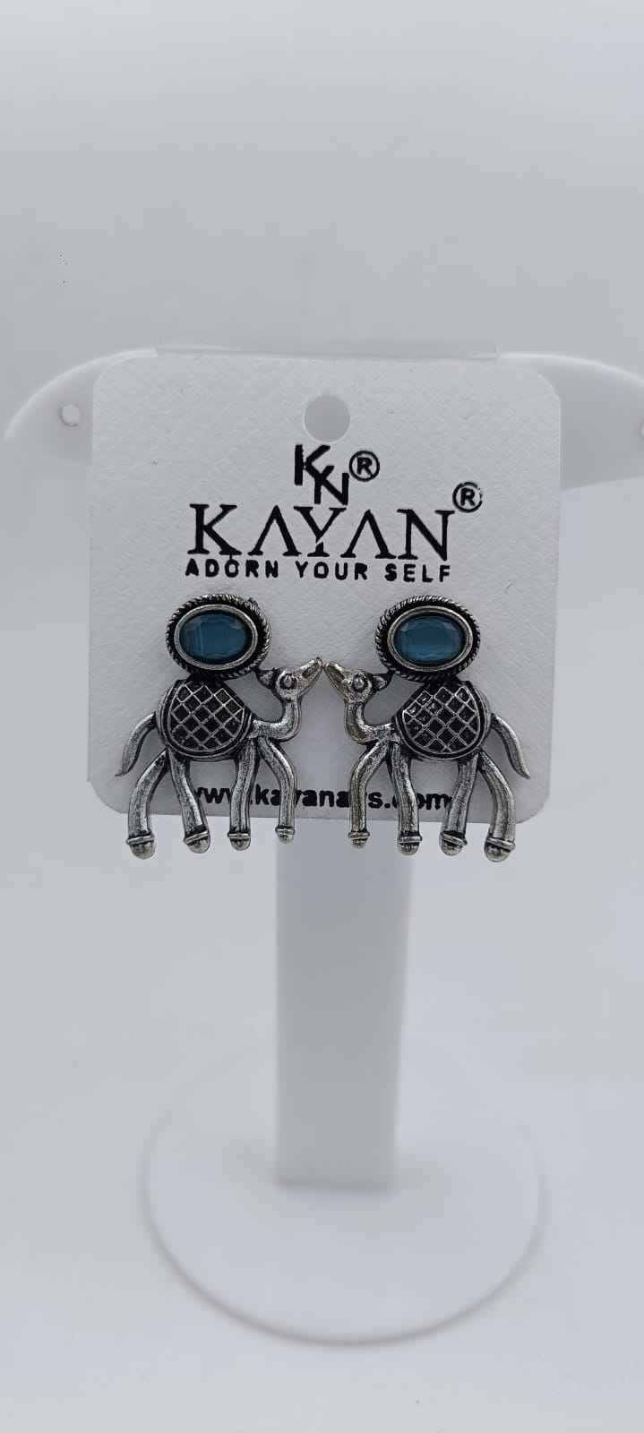 Camel German silver Earrings in Munich