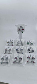 Leaf Shaped Drop Earrings in Munich