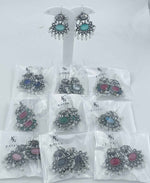 Monalisa Stone Elephant Shape Silver Replica Stud Earring in Berlin