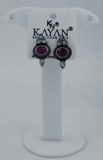 Silver cut stone Earring in Germany