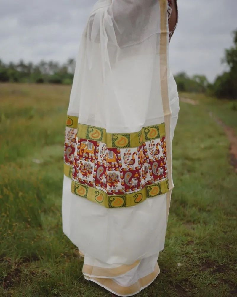 Onam Festival Saree in Germany