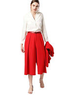 Casual Regular Sleeves Solid Women White Top in Berlin