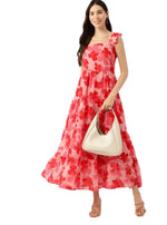 Women Fit and Flare Pink Dress in Germany